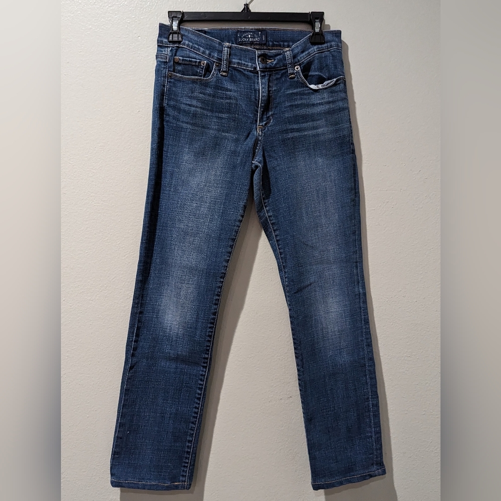 Lucky Brand Sweet Straight Blue Jeans size 4